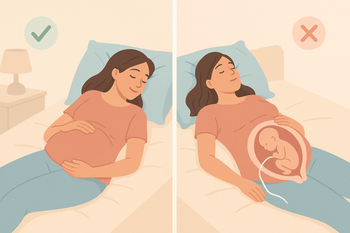 Pros & Cons of Sleeping on Your Back During Pregnancy