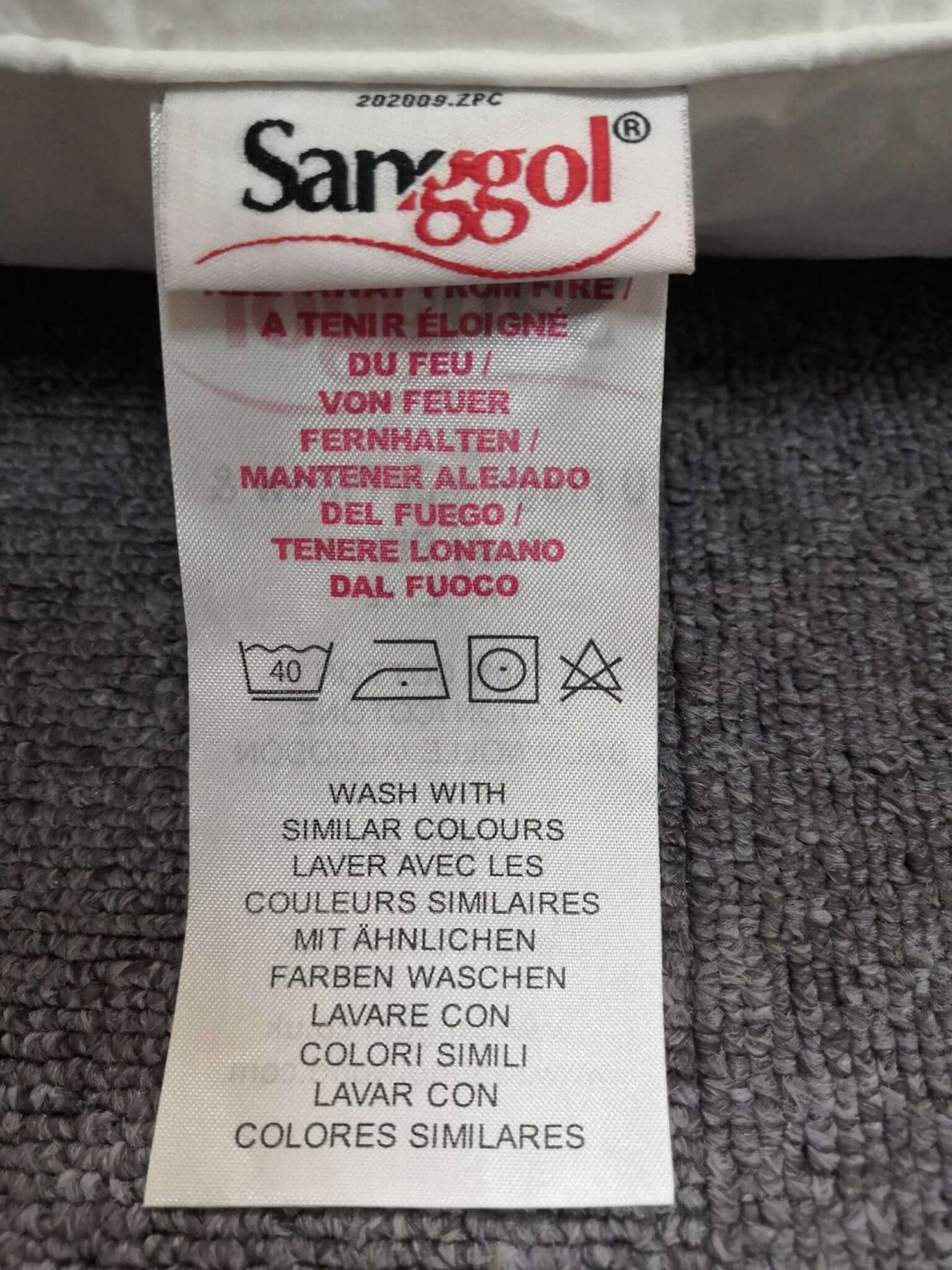 U - Shaped Full Body Pillow for Pregnancy & Side Sleepers – Includes Carry Case | Sanggolcomfort