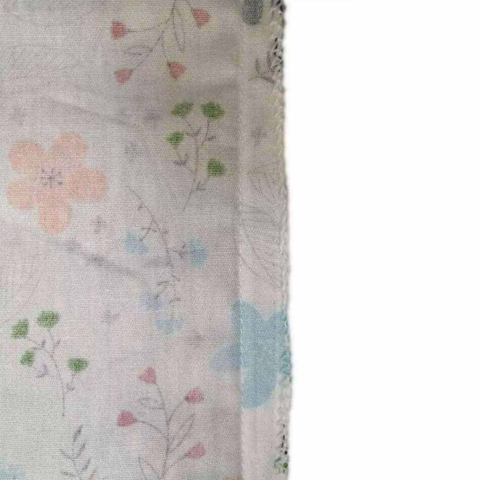 U Shaped Full Body Pillow with Extra Case and a Bag - Pink Daisies - Shop now at Sanggolcomfort