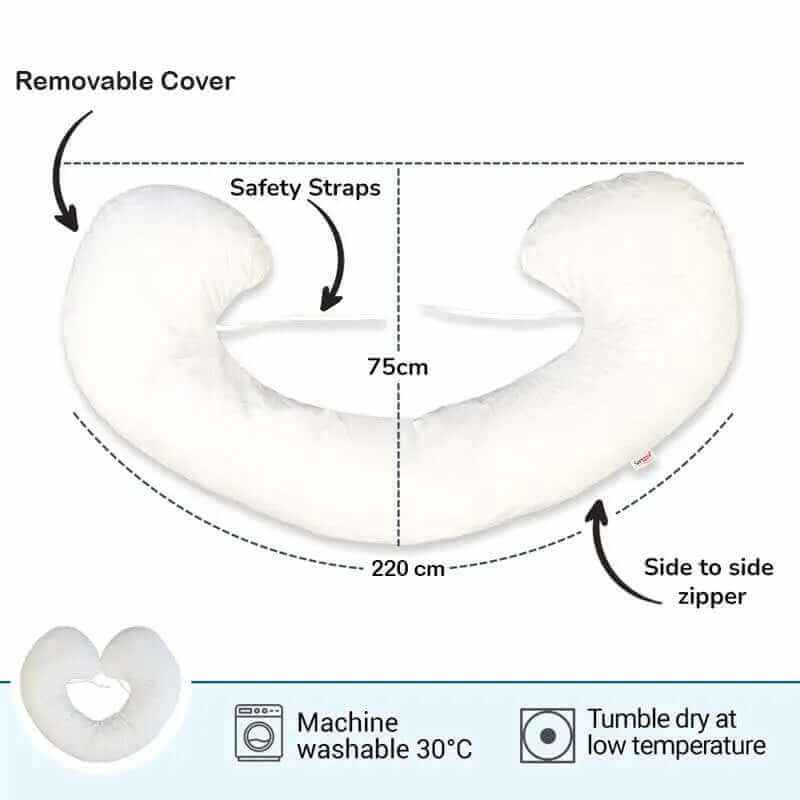 C - Shaped Support Pillow – For Feeding, Maternity & Rest | Sanggolcomfort