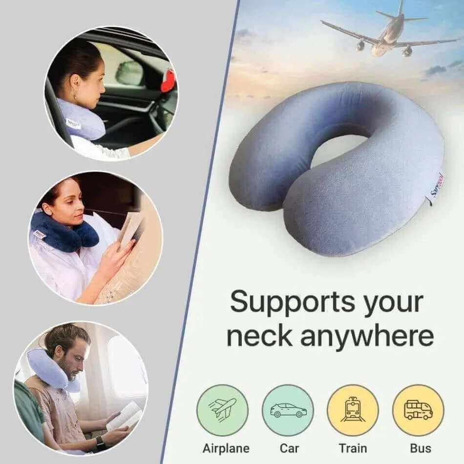 Neck Cushion | Memory Foam Travel Pillow | Sanggolcomfort