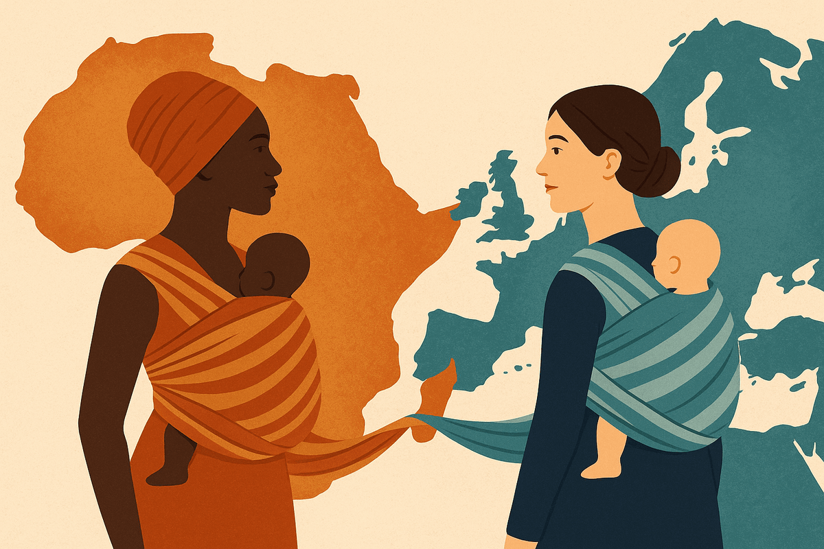 The Legacy of Baby Wrap Carriers: Africa to Europe | Sanggol