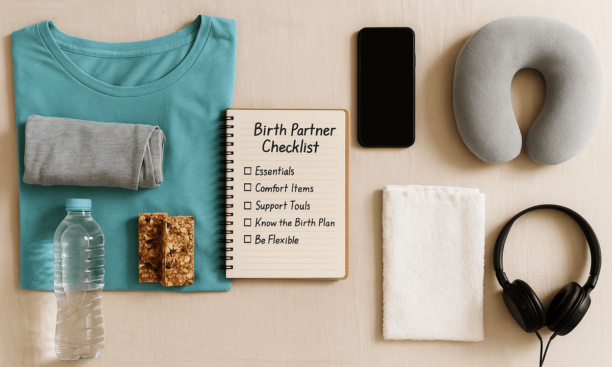 Essential Birth Partner Checklist | What to Pack and Expect