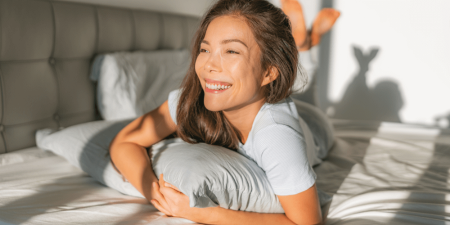 A smiling woman for Sanggol | Sanggolcomfort.com
