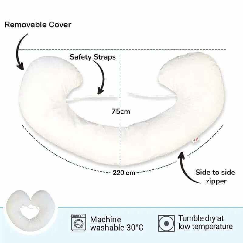 C shaped baby outlet pillow