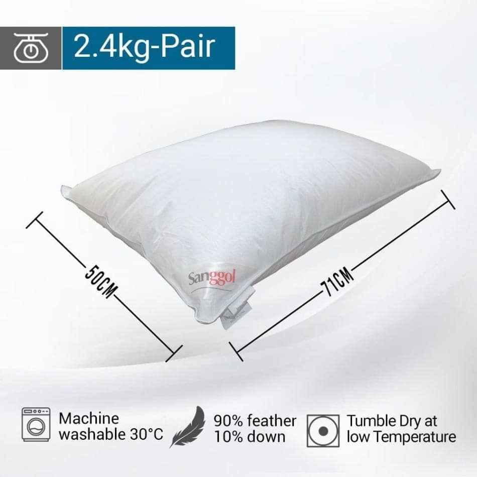 Duck Down & Feather Pillow | Sanggolcomfort